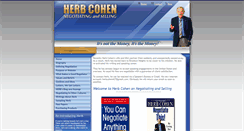 Desktop Screenshot of herbcohenonline.com